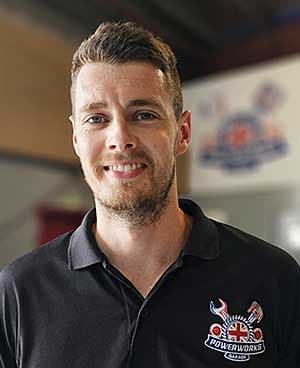Glenn Power, founder and lead technician at Powerworks